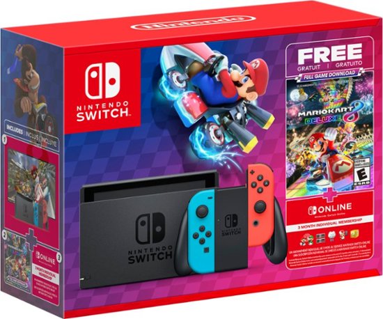 Nintendo - Switch Mario Kart 8 Deluxe Bundle