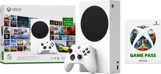 Microsoft - Consola Xbox Series S de 512 GB con paquete de inicio totalmente digital