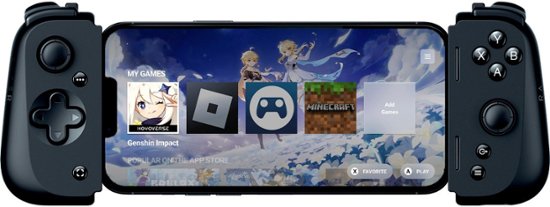 Razer - Kishi V2 - Controlador de juegos móvil para iPhone (Lightning) - Negro