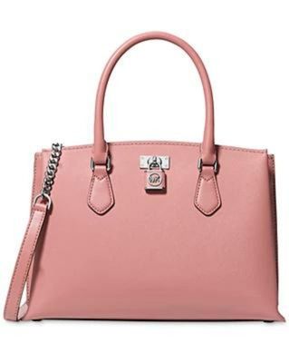 Bolso satchel mediano Ruby de piel