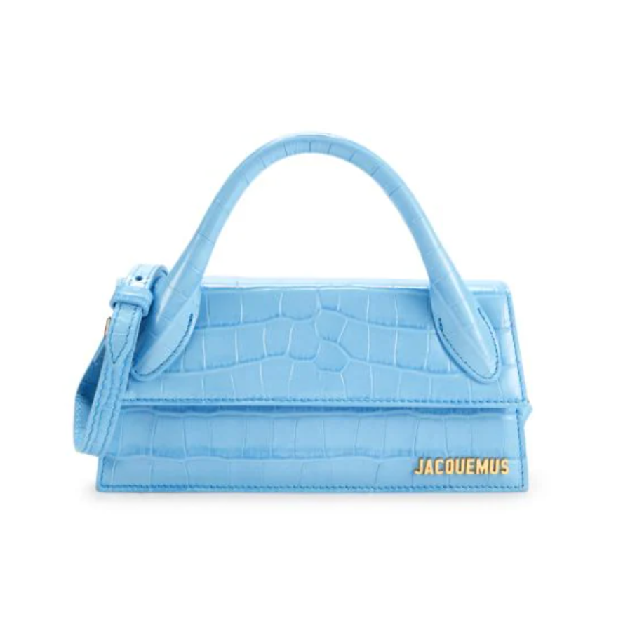 Jacquemus ​Bolso con asa superior de piel grabada