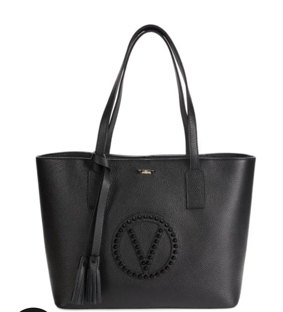 Valentino by Mario Valentino Tote Soho Pyramid de cuero