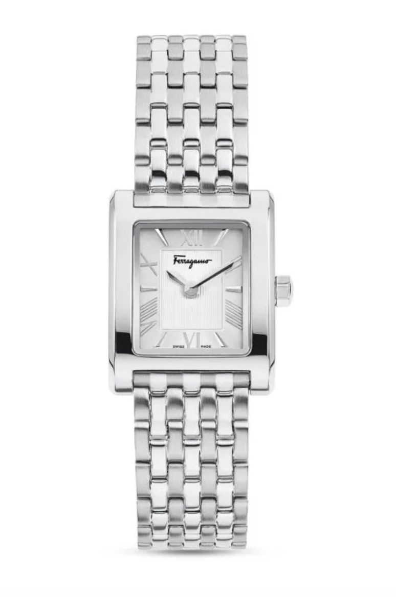 Ferragamo Reloj con pulsera de acero inoxidable