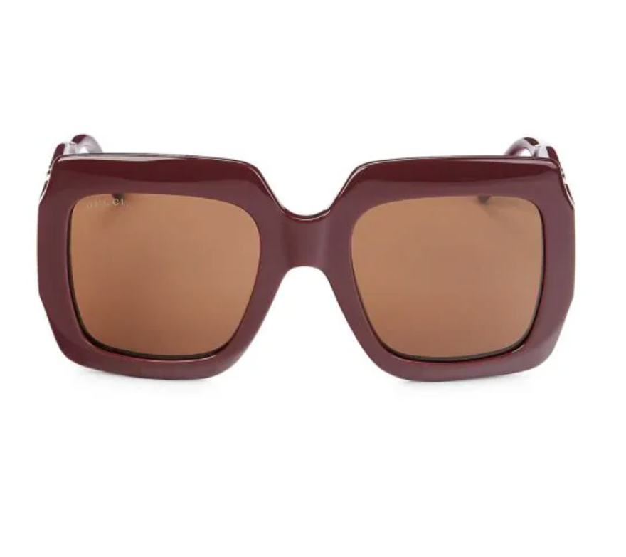 Gucci Gafas de sol cuadradas de 54 mm