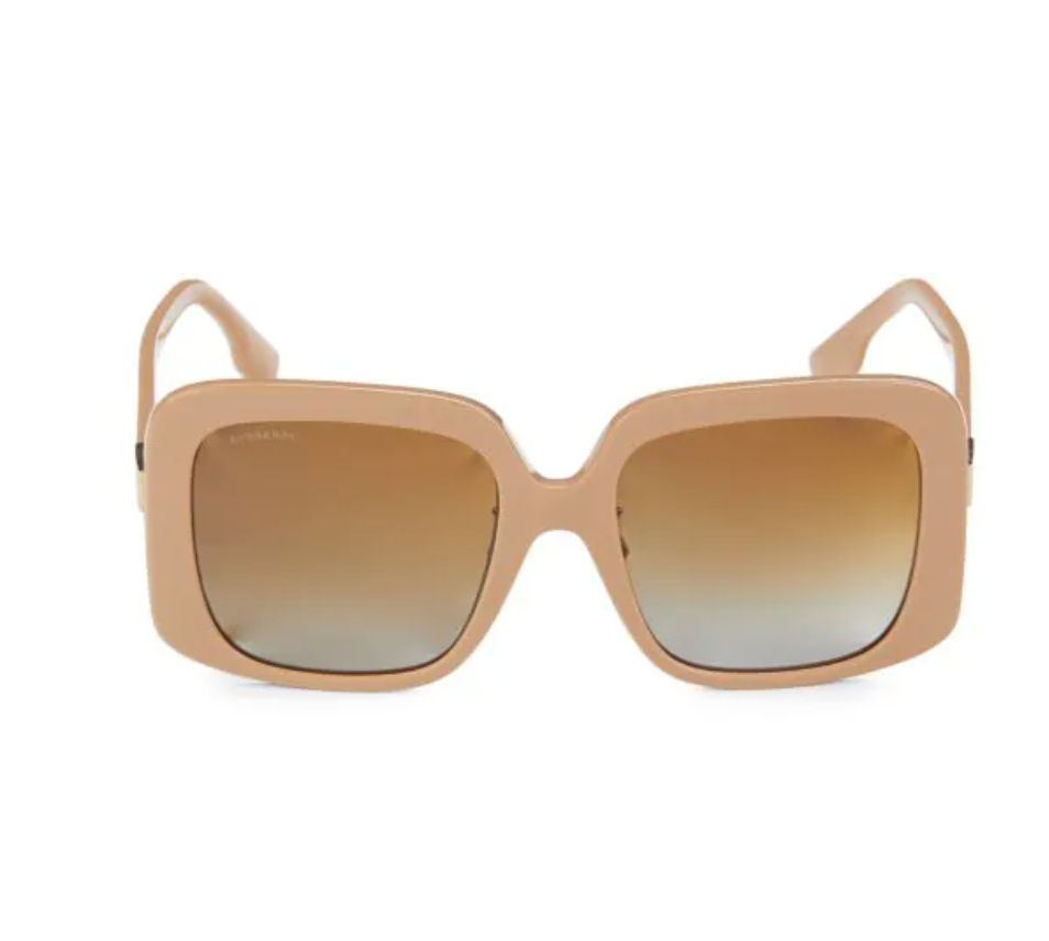 Burberry Gafas de sol cuadradas de 55 mm