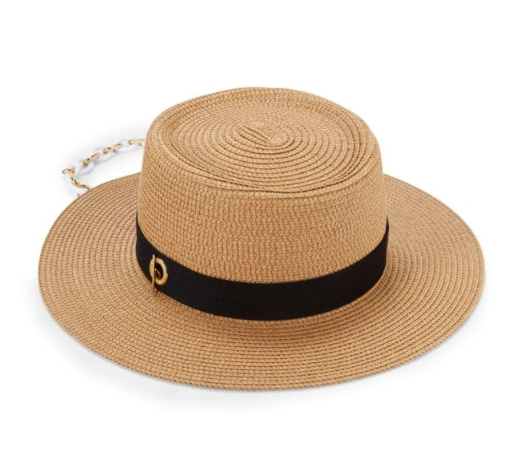 Kensall + Kylie Sombrero Panamá Trenzado