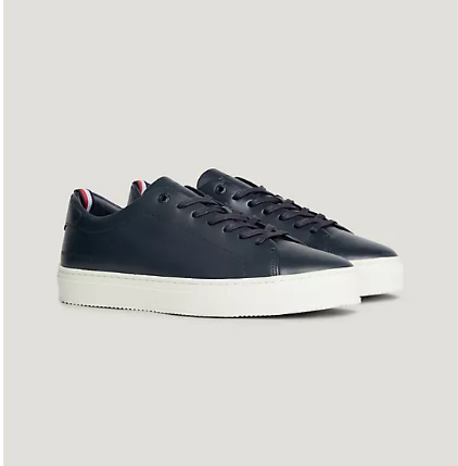 Zapatilla de deporte con suela de copa de cuero