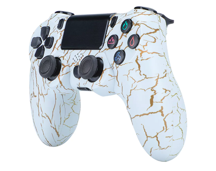 Control PS4 con cable, para control remoto Sony Playstation 4, con doble vibración y