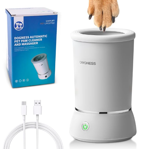 Limpiador automático de patas de perro