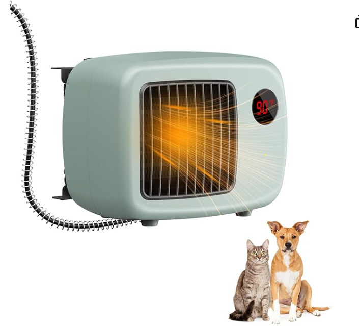Calentador de casa para perros de 600 W