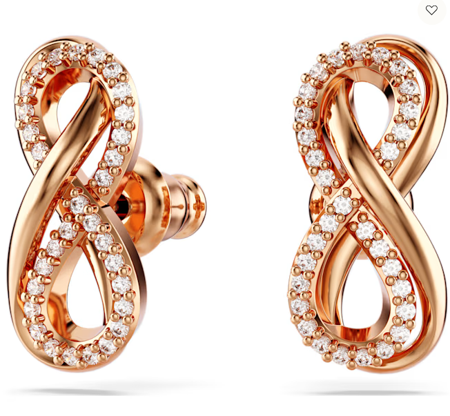 Pendientes de botón Hyperbola