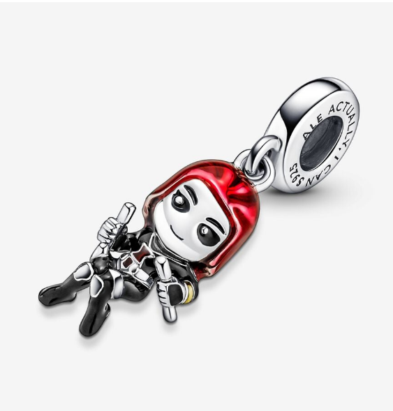Marvel The Avengers Black Widow Dangle Charm