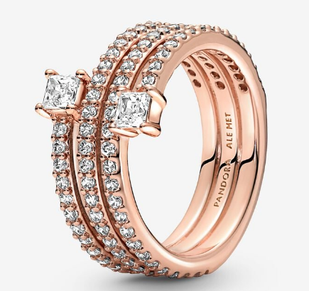 Anillo Triple Espiral