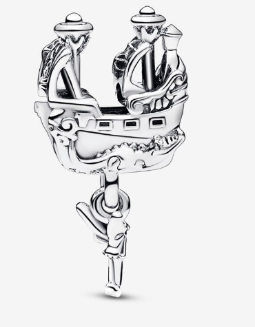 Disney Tinker Bell & Captain Hook's Pirate Ship Charm