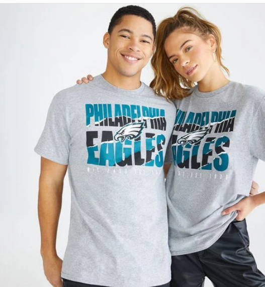 Camiseta Con Gráfico De La NFC Este De Los Philadelphia Eagles