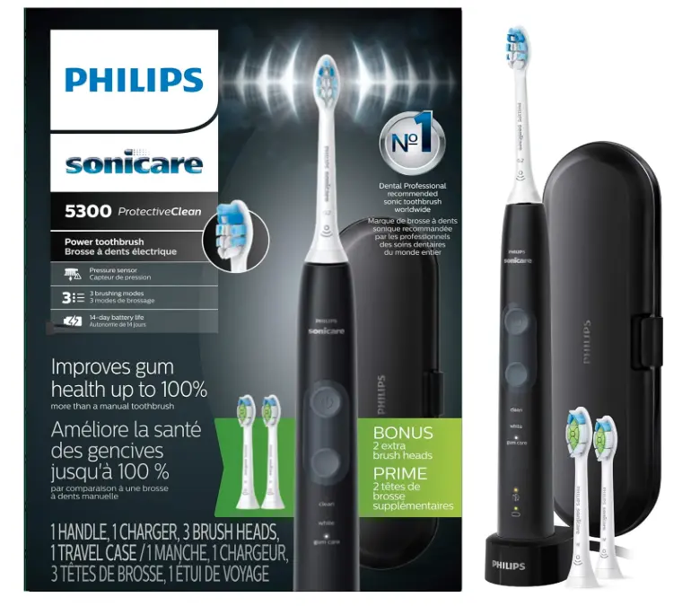 Philips Sonicare ProtectiveClean 5300 Cepillo de dientes eléctrico recargable