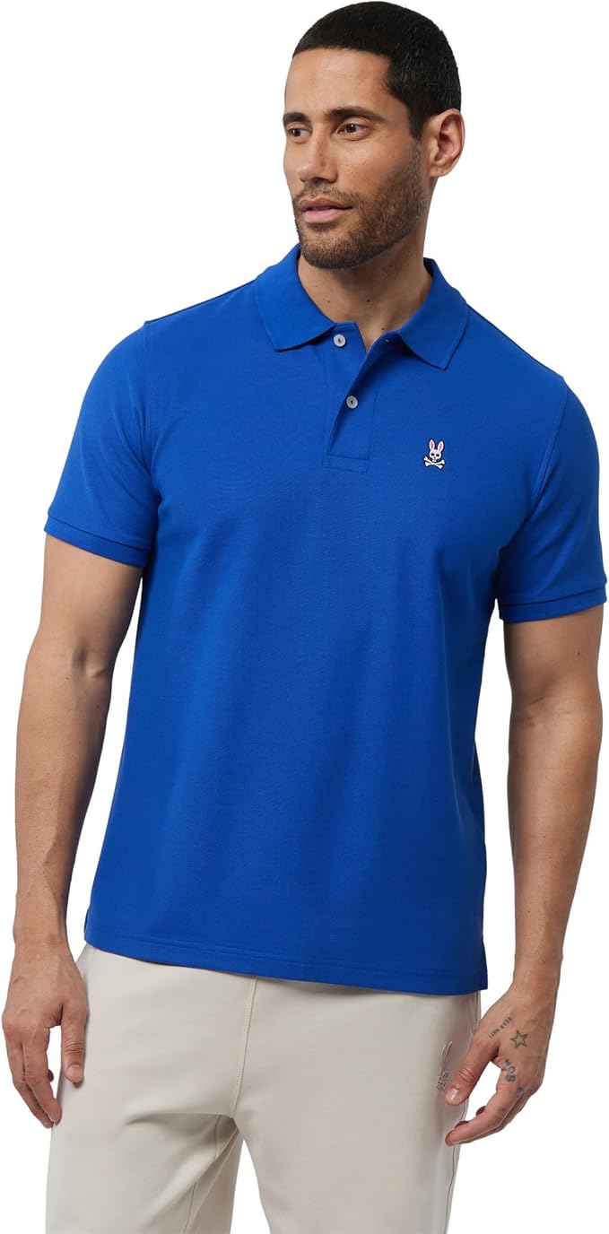 Polo de piqué clásico para hombre - Pyscho Bunny