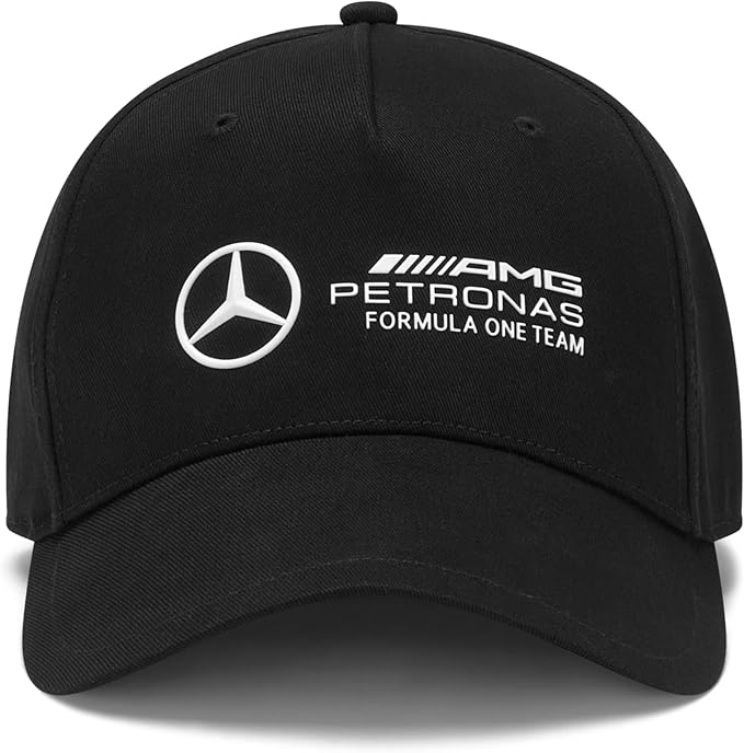 Mercedes AMG Petronas Gorra F1 para niños con logotipo de equipo 3D