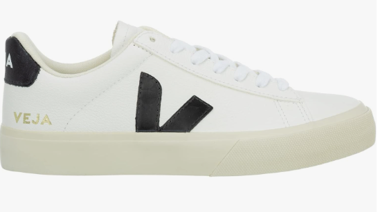 Veja Campo - Tenis de mujer, negro - blanco