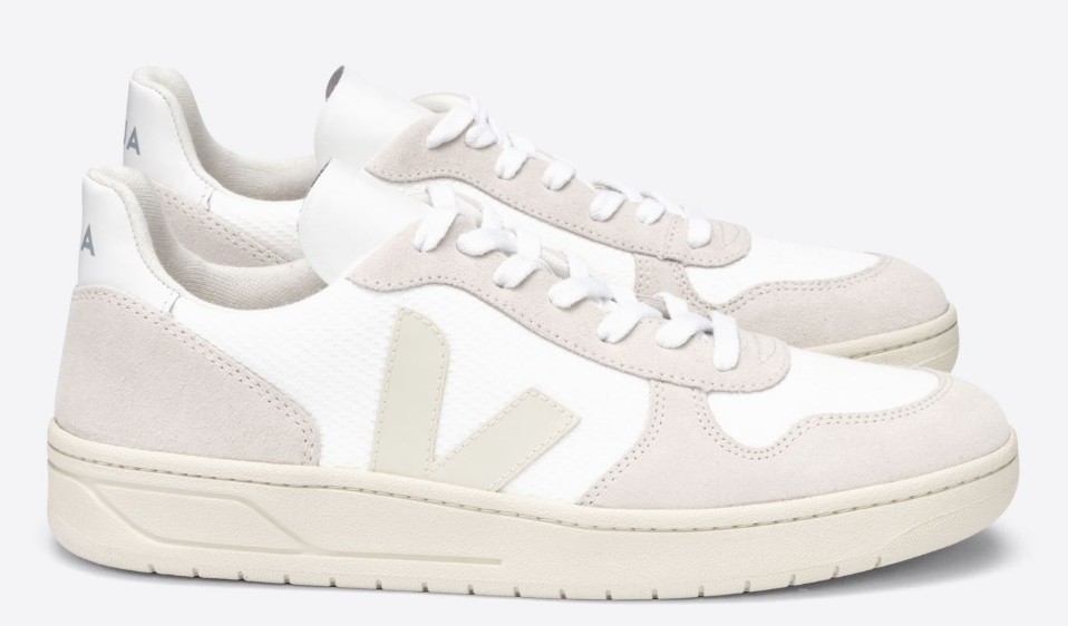 V-10 B-MESH WHITE NATURAL PIERRE
