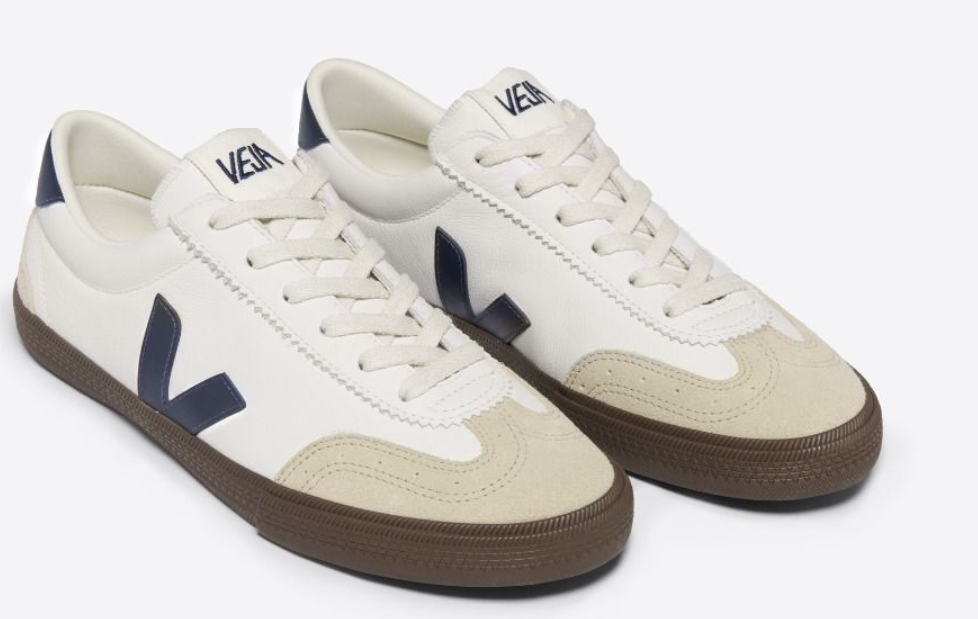 VOLLEY LEATHER WHITE NAUTICO BARK