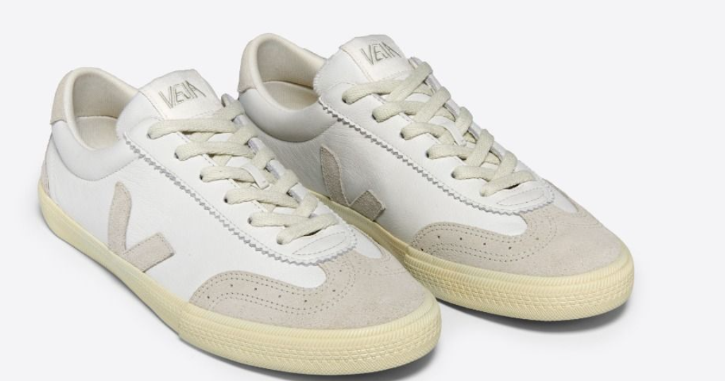 VOLLEY LEATHER WHITE NATURAL