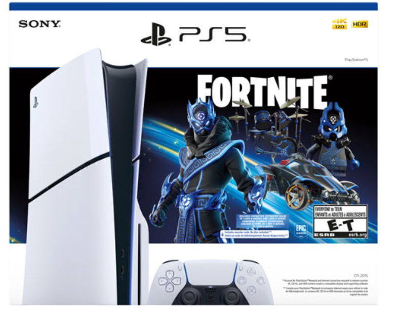 Consola PlayStation 5 Slim: paquete Fortnite Cobalt Star