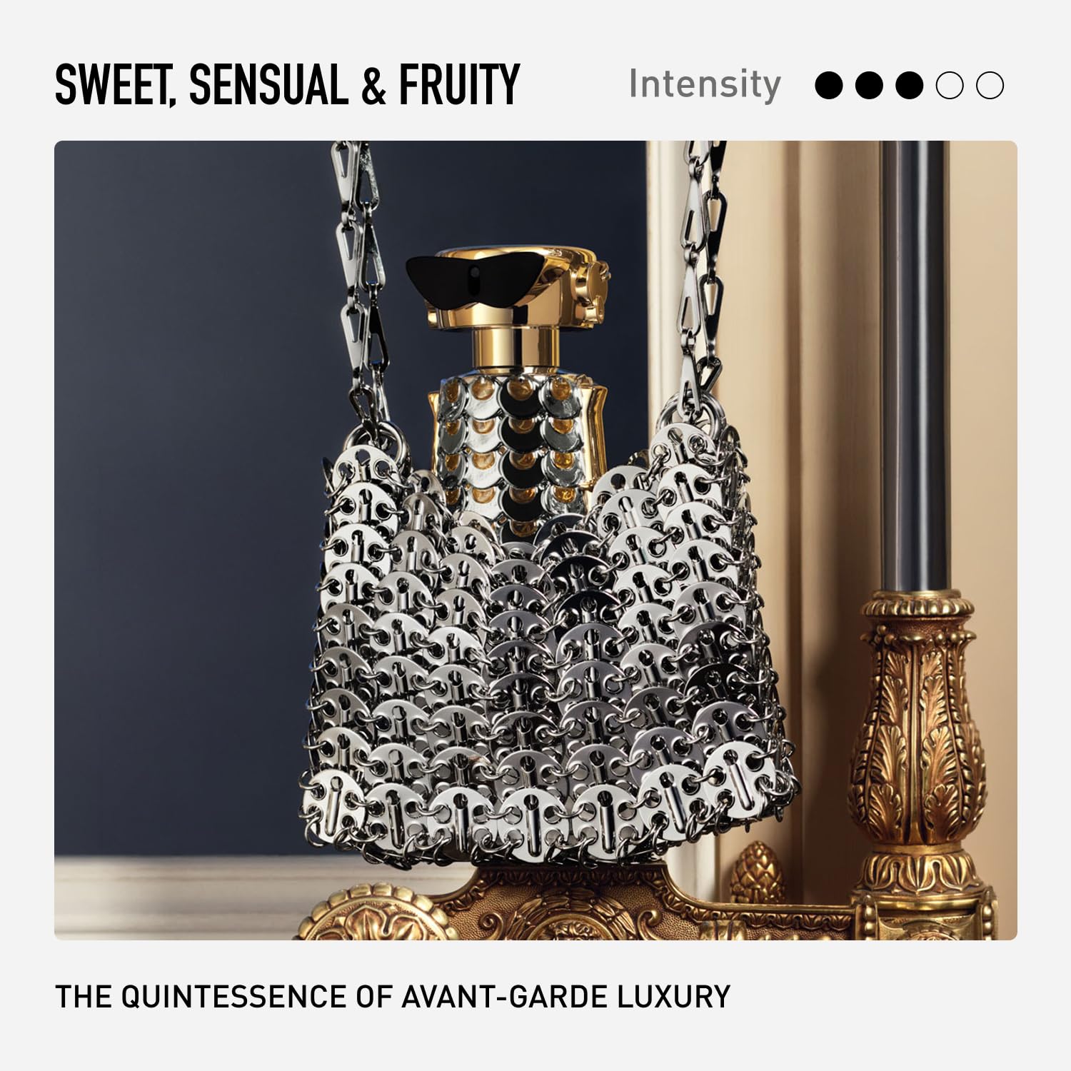 Rabanne Fame Eau de Parfum para mujer - Perfume de lujo floral afrutado con mango,