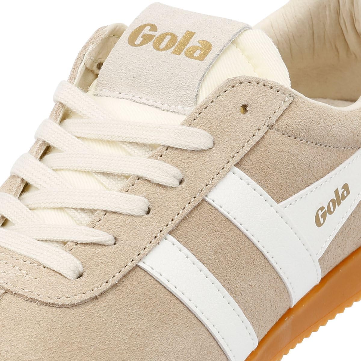 Gola Elan - Zapatillas deportivas para mujer, hueso/blanco, 6.5 mediano US