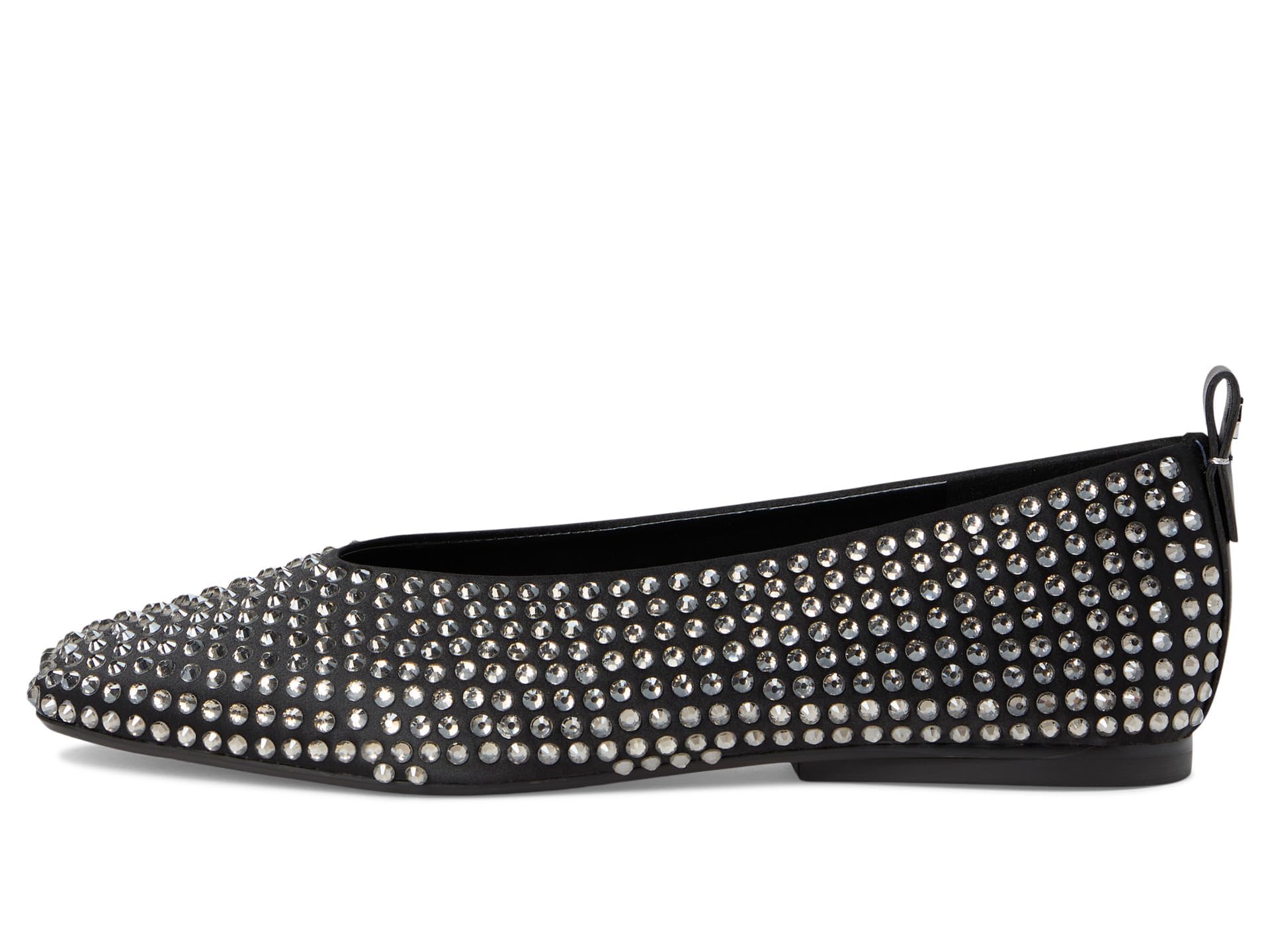 Naturalizer 29 Edit Carla, bailarinas planas para mujer, satén negro, 12