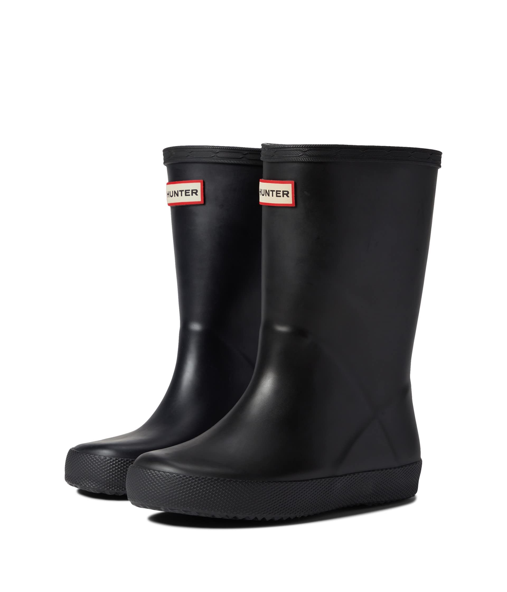Hunter First Classic Botas de lluvia (niño/niño pequeño) Negro 7 Niño M