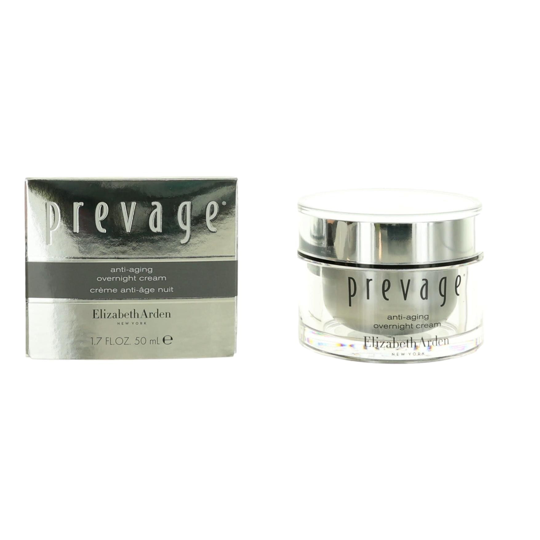 Elizabeth Arden PREVAGE Crema de noche antienvejecimiento para mujeres, humectante fa