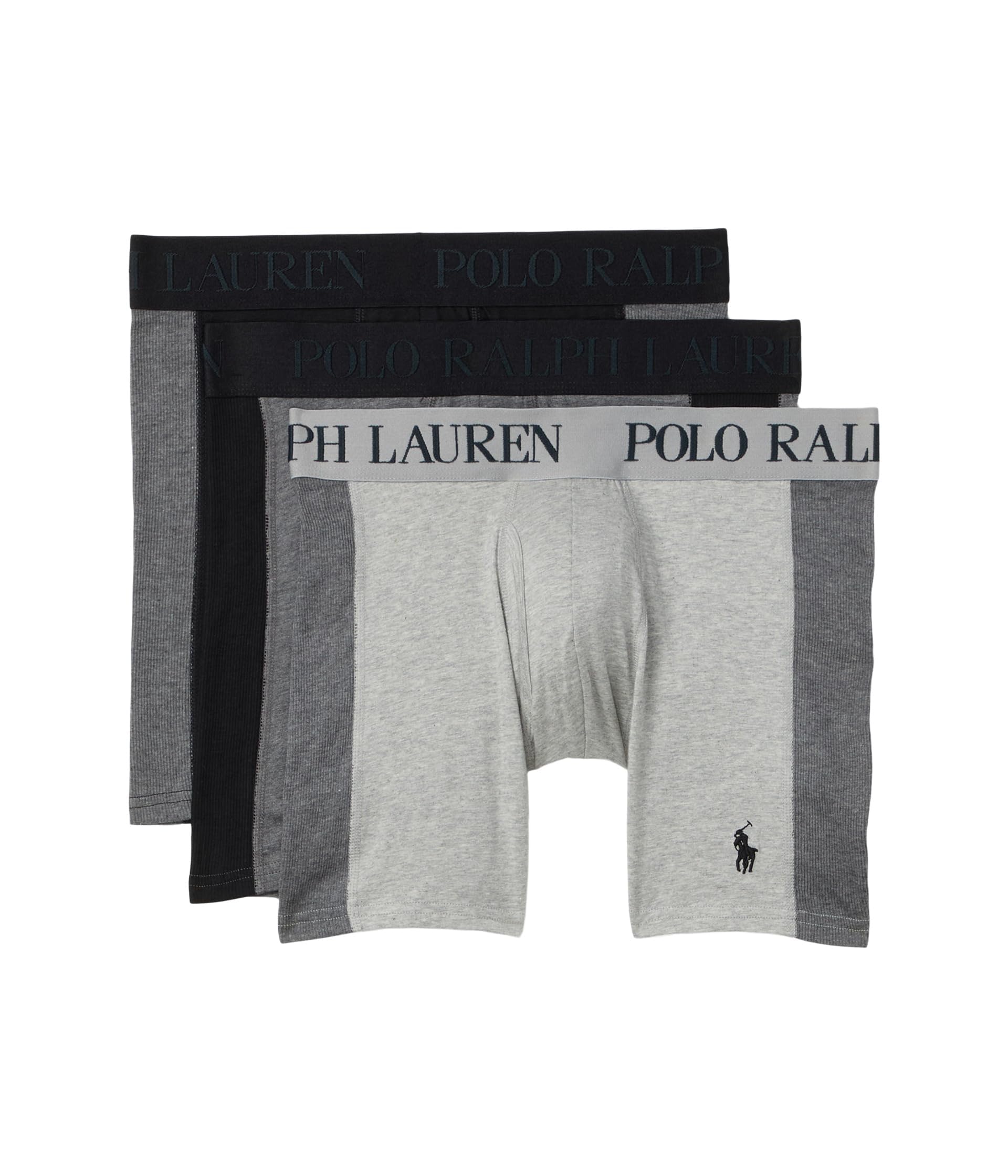 POLO RALPH LAUREN Calzoncillos tipo bóxer 4-D Flex Max Flex con panel lateral acanala