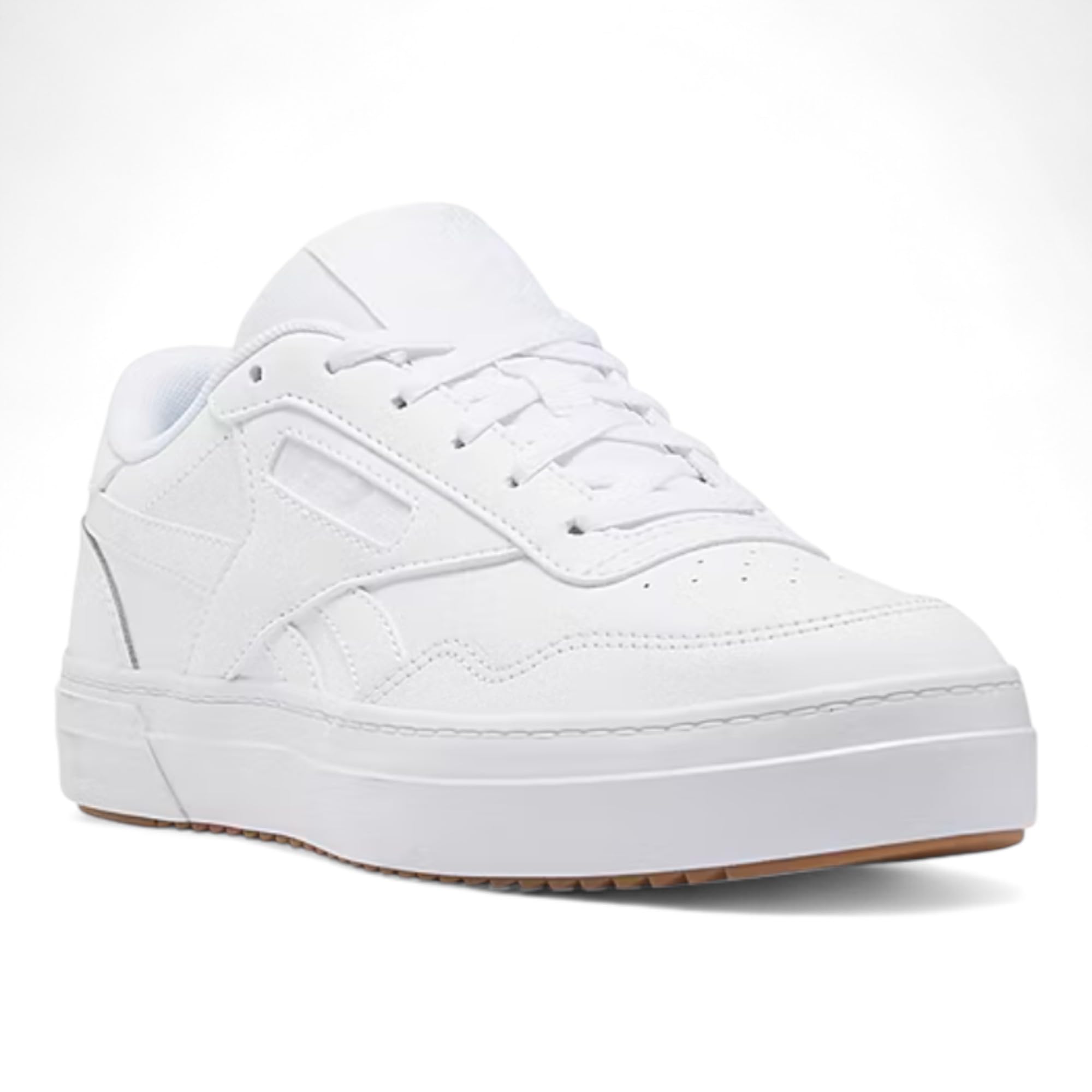 Reebok Club MEMT Bold Tenis para mujer (blanco/blanco/gris verdadero 1, sistema de ta