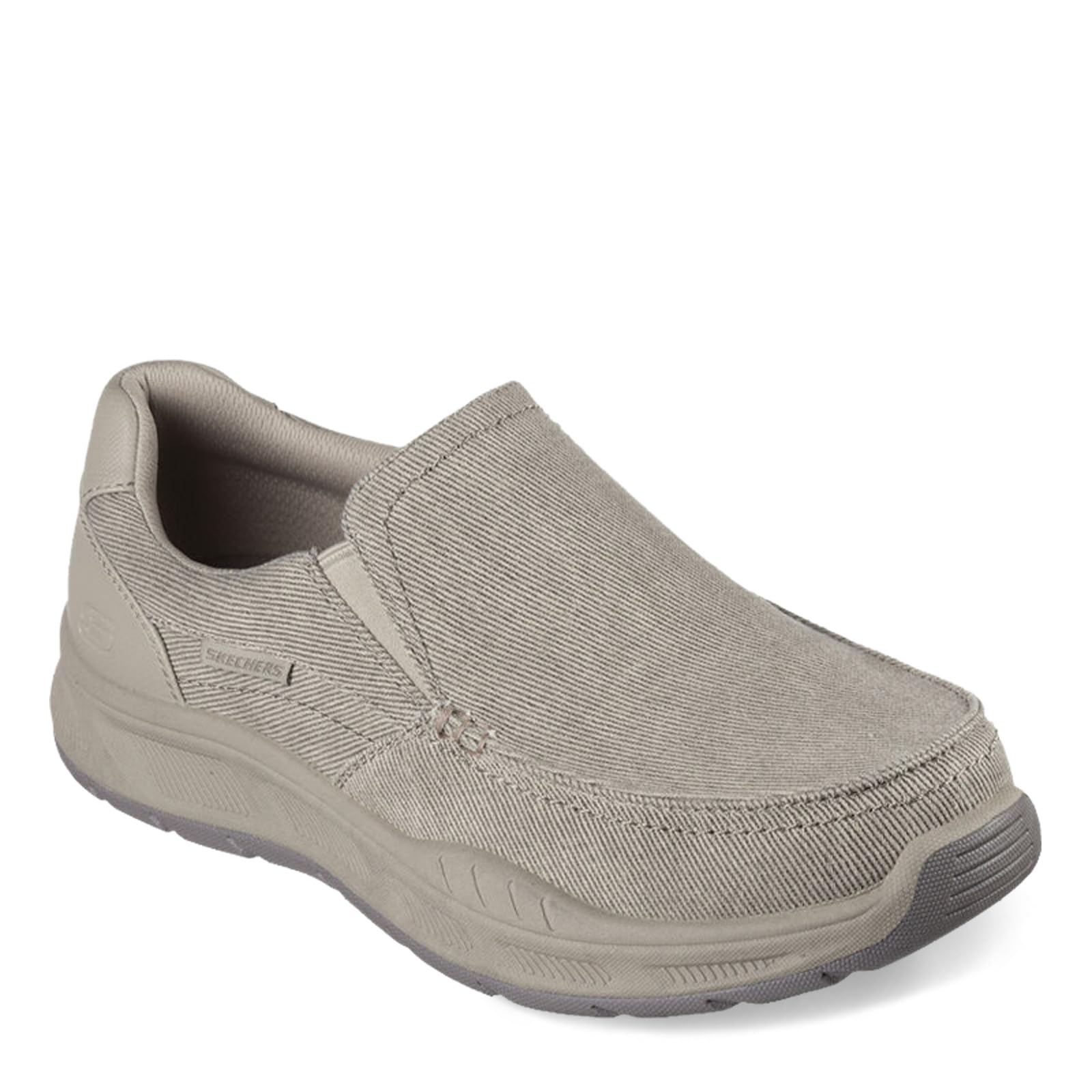 Skechers Hombre, ajuste relajado: Cohagen - Vierra Sneaker - Ancho extra ancho Taupe