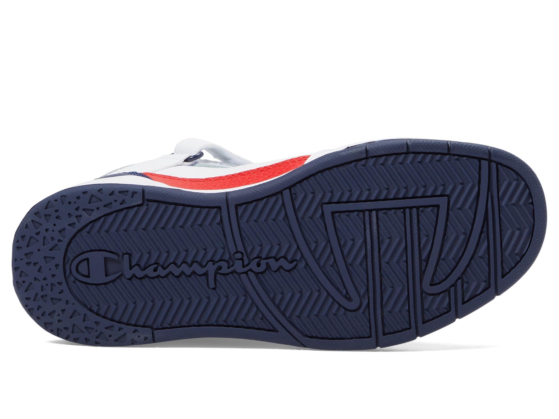 Champion Arena Power Hi (niño grande) Blanco/Navy/Scarlet 5 Niño grande M