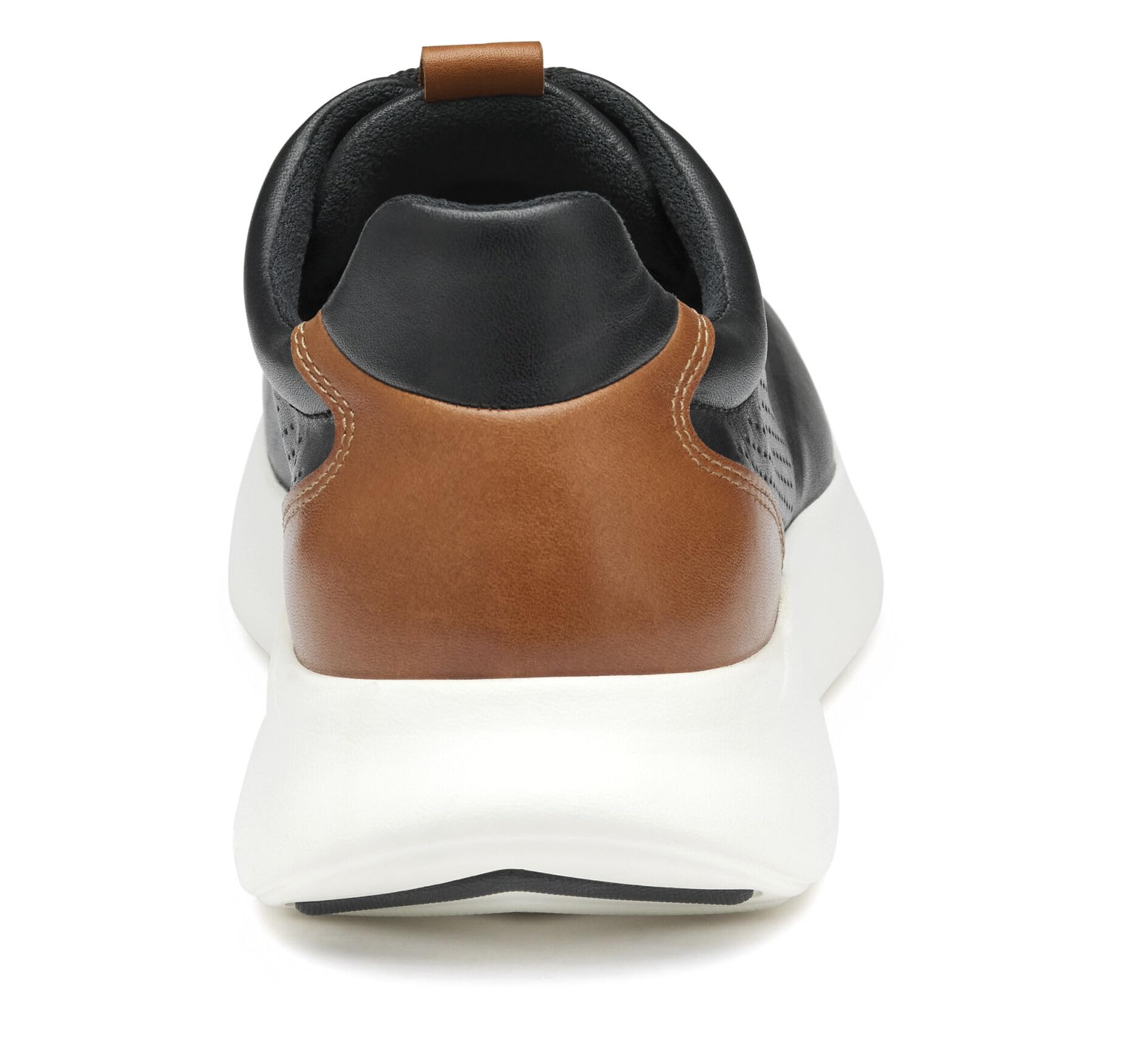 Johnston & Murphy Amherst 2.0, zapato informal de cuero con garganta en relieve para 