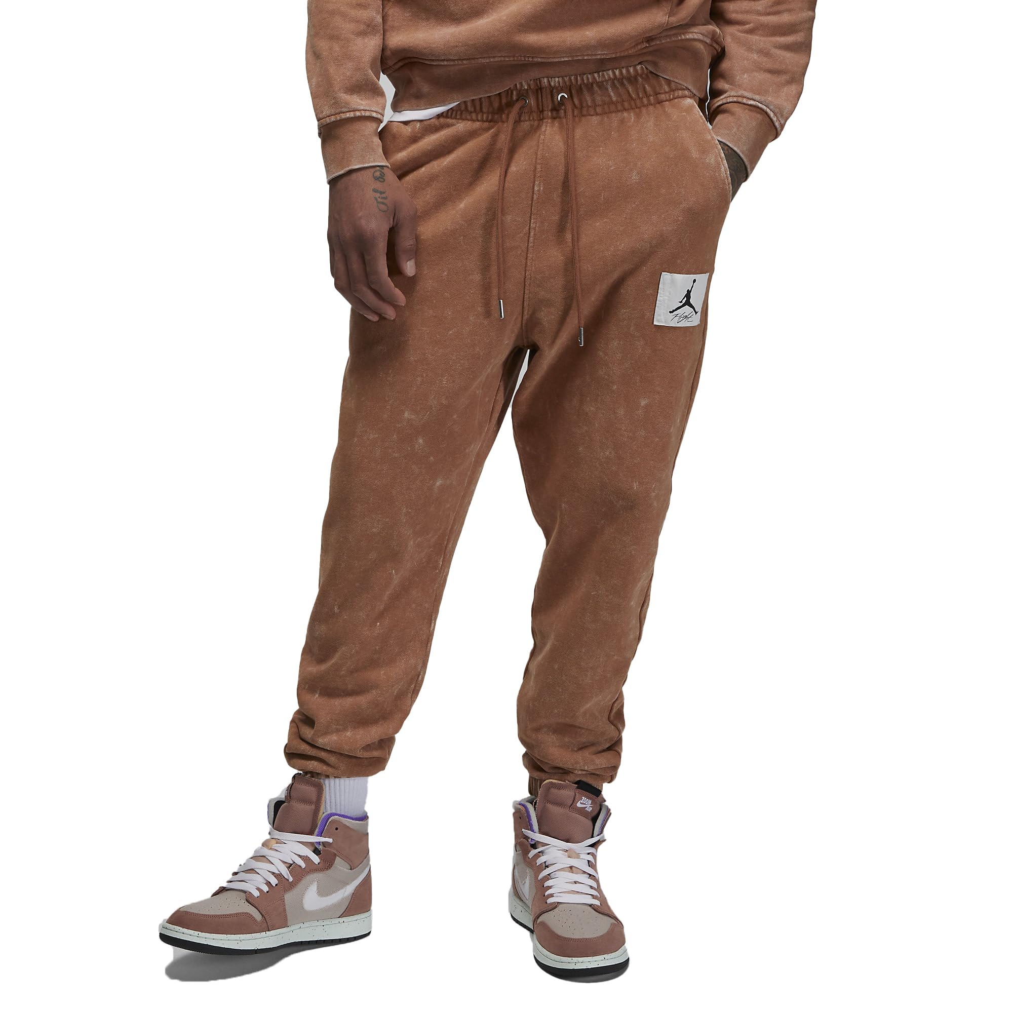 Pantalón lavado Nike Jordan Flight Fleece para hombre (EE. UU., Alpha, grande, regula