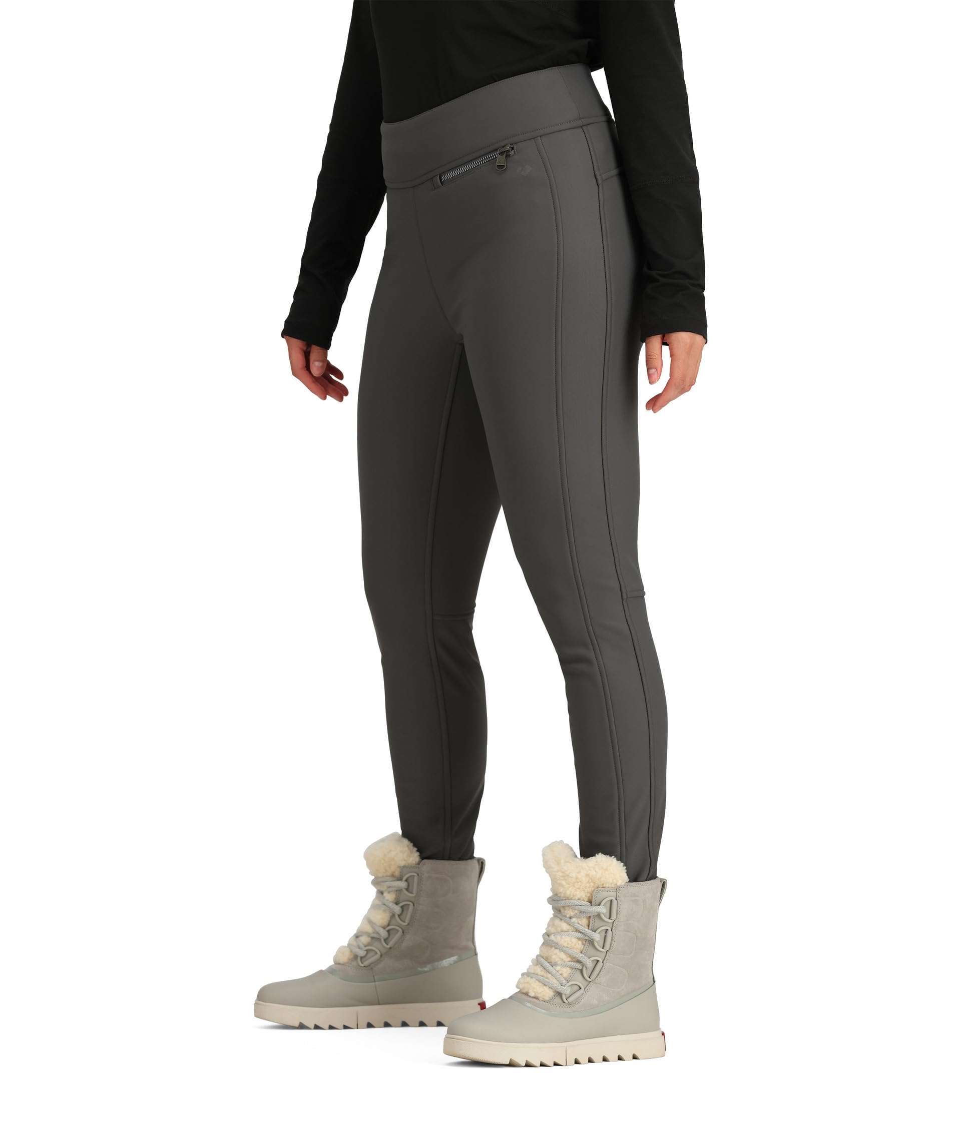 Obermeyer Jinks ITB Pantalones Softshell Basalt 8 R