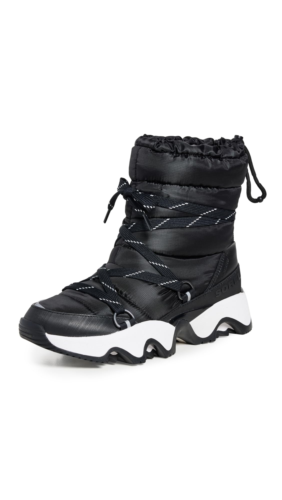 Sorel Kinetic Impact NXT Boot Zapatos impermeables para mujer - Negro, Sal marina - T