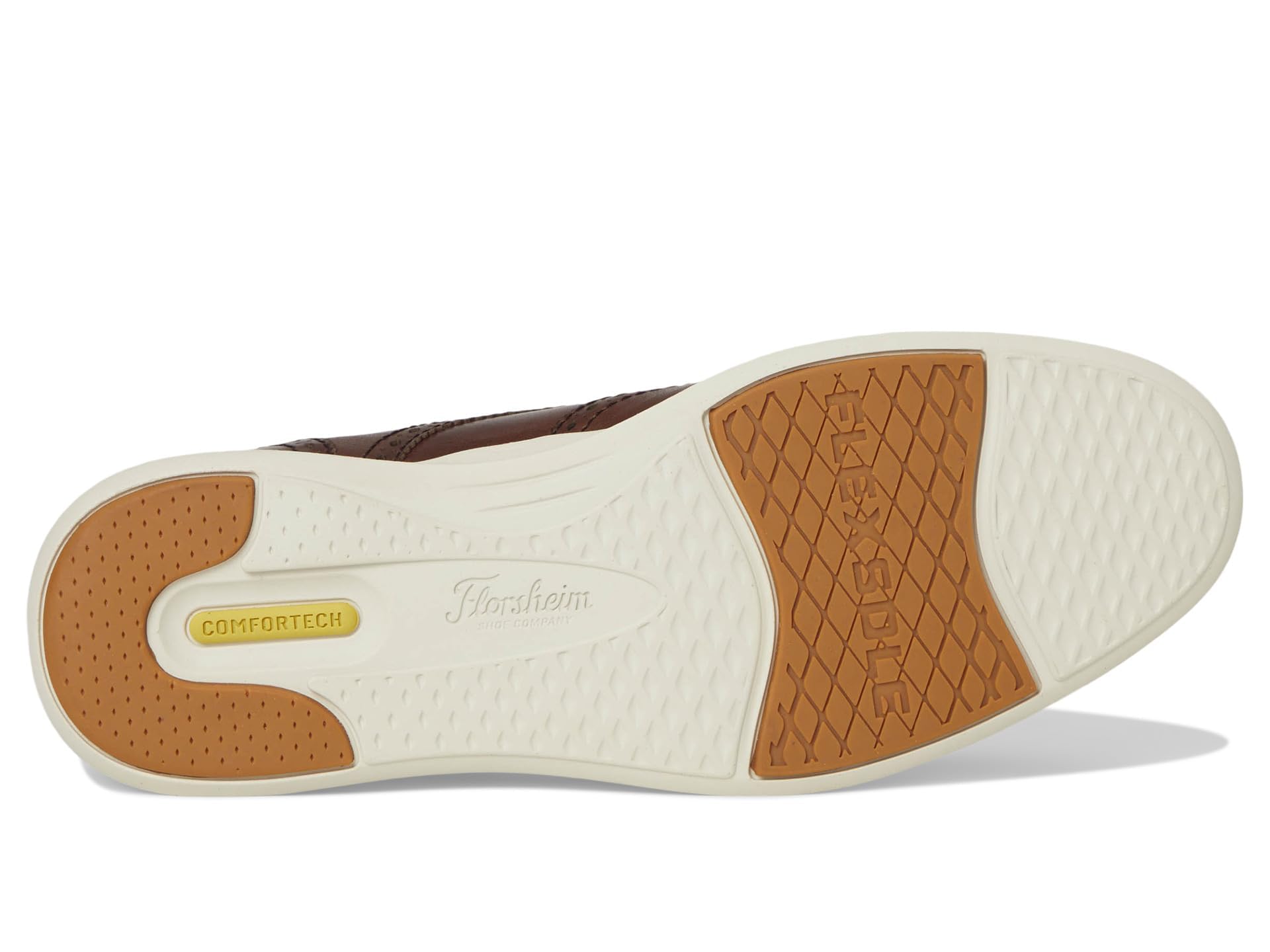 Florsheim Launch Wing Tip Oxford para hombre, marrón, 13 de ancho