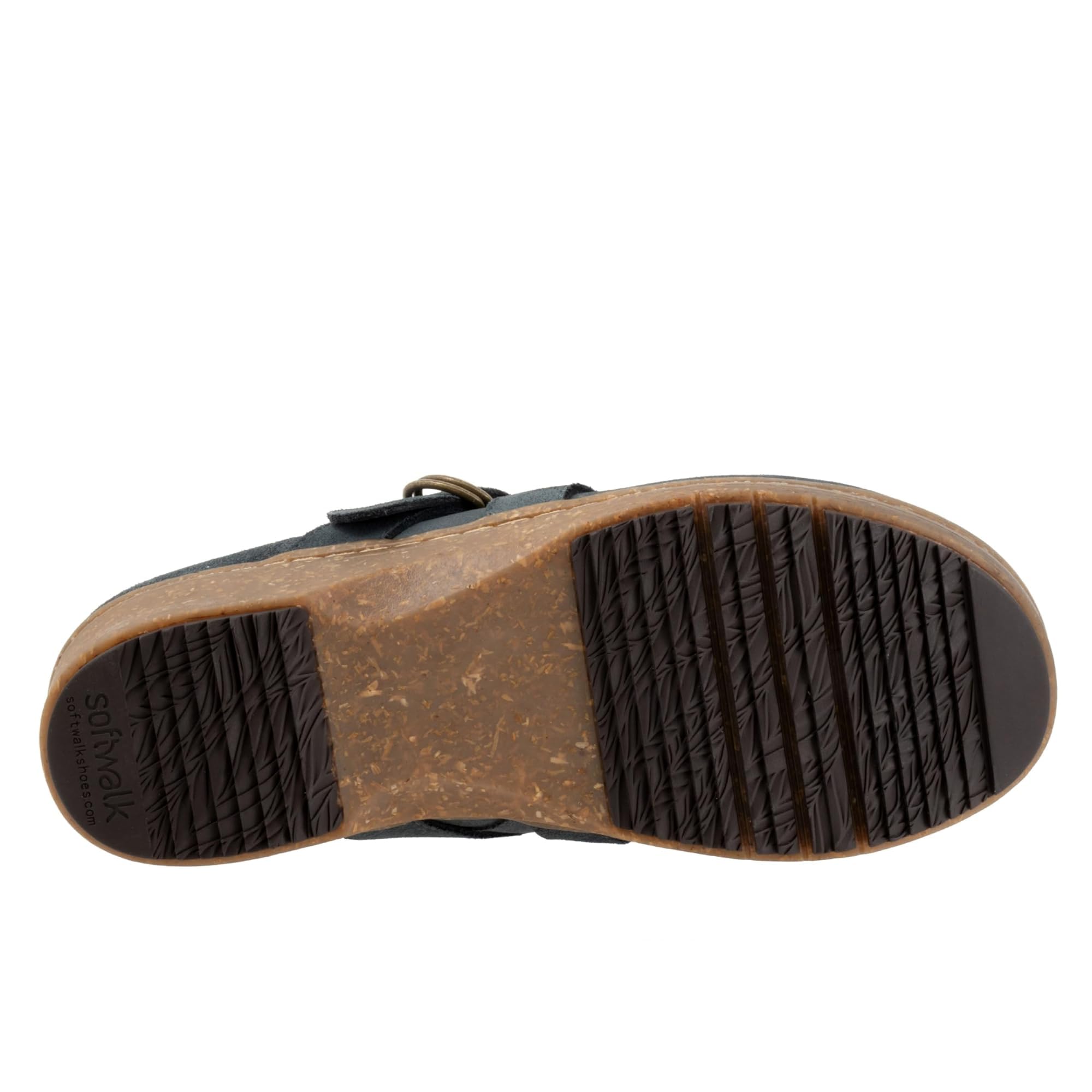 SoftWalk Asmara - Ante ahumado para mujer, 9,5 de ancho