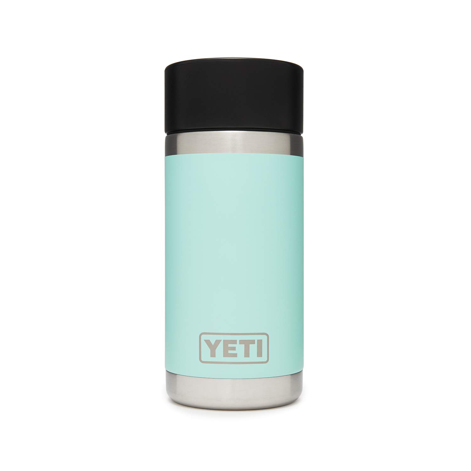 Botella YETI Rambler de 12 oz, acero inoxidable, aislada al vacío, con tapa Hot Shot,