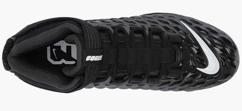 Nike Force Savage Pro 2 - Botas de fútbol para hombre, color negro, negro, talla 9