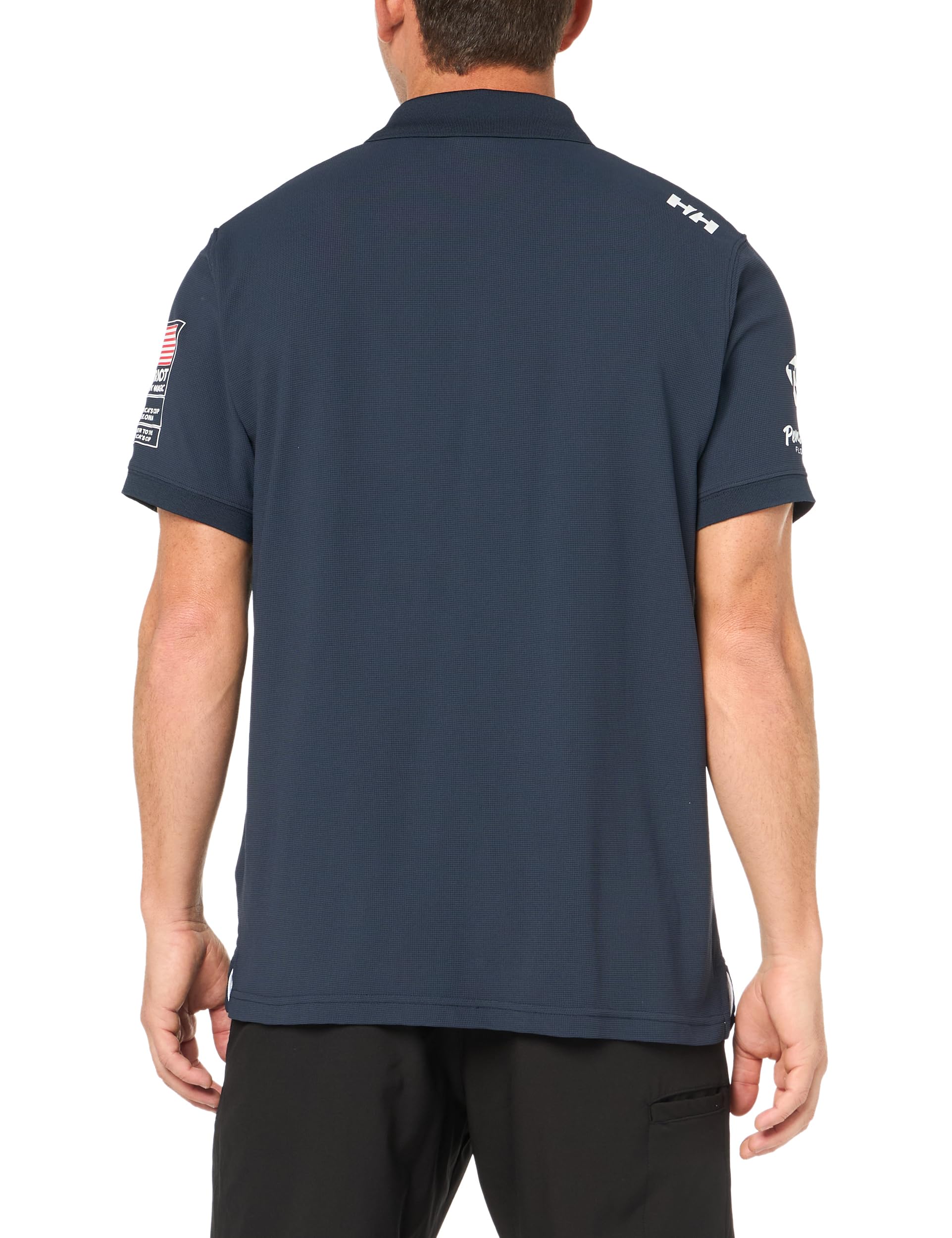 Helly Hansen Polo Riftline para hombre, 600 azul marino, pequeño