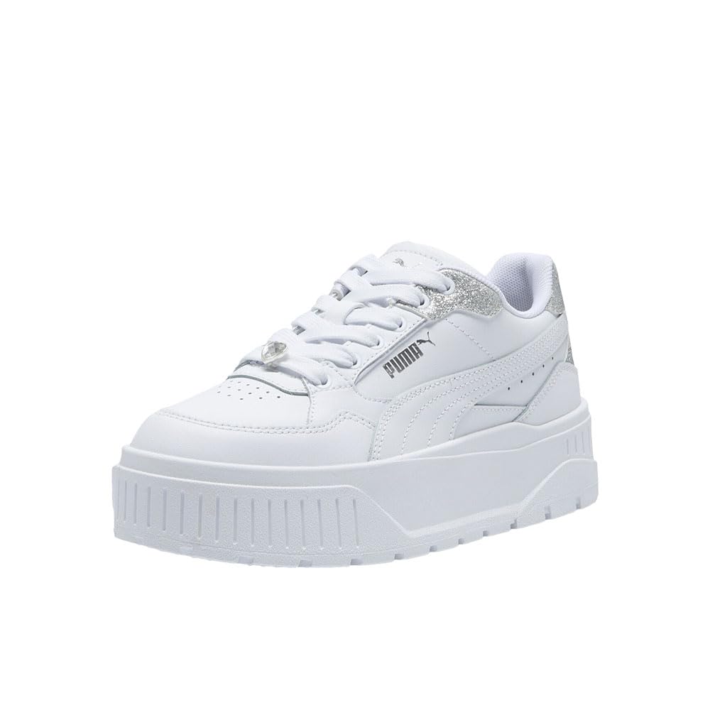Puma Karmen Ii Idol unisex (niño grande), Puma White/Puma White/Puma Silver 2, 6.5, M