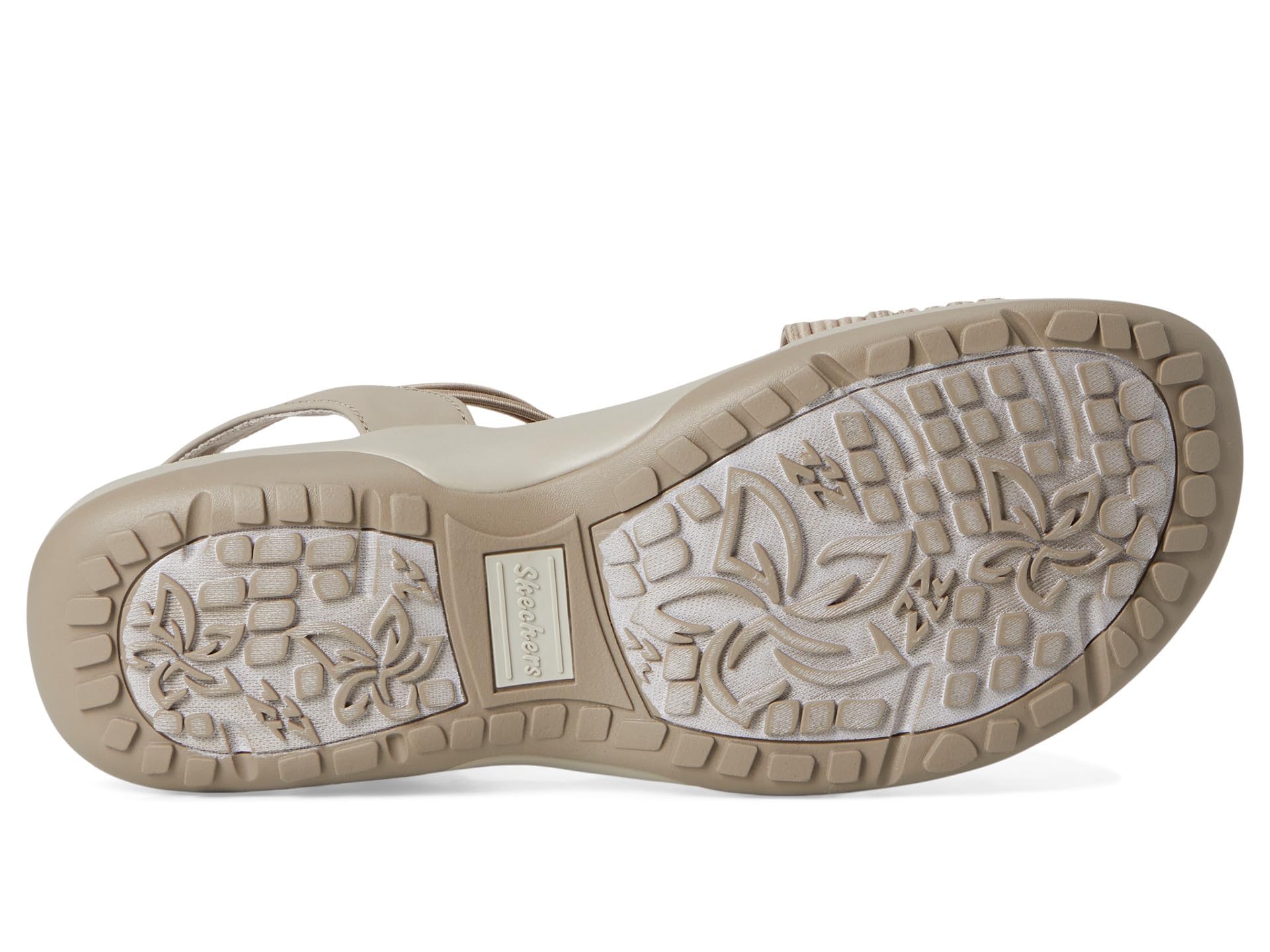 Skechers REGGAE SLIM - COFFEE RUN, Sandalia con tira trasera ajustable y elástica par