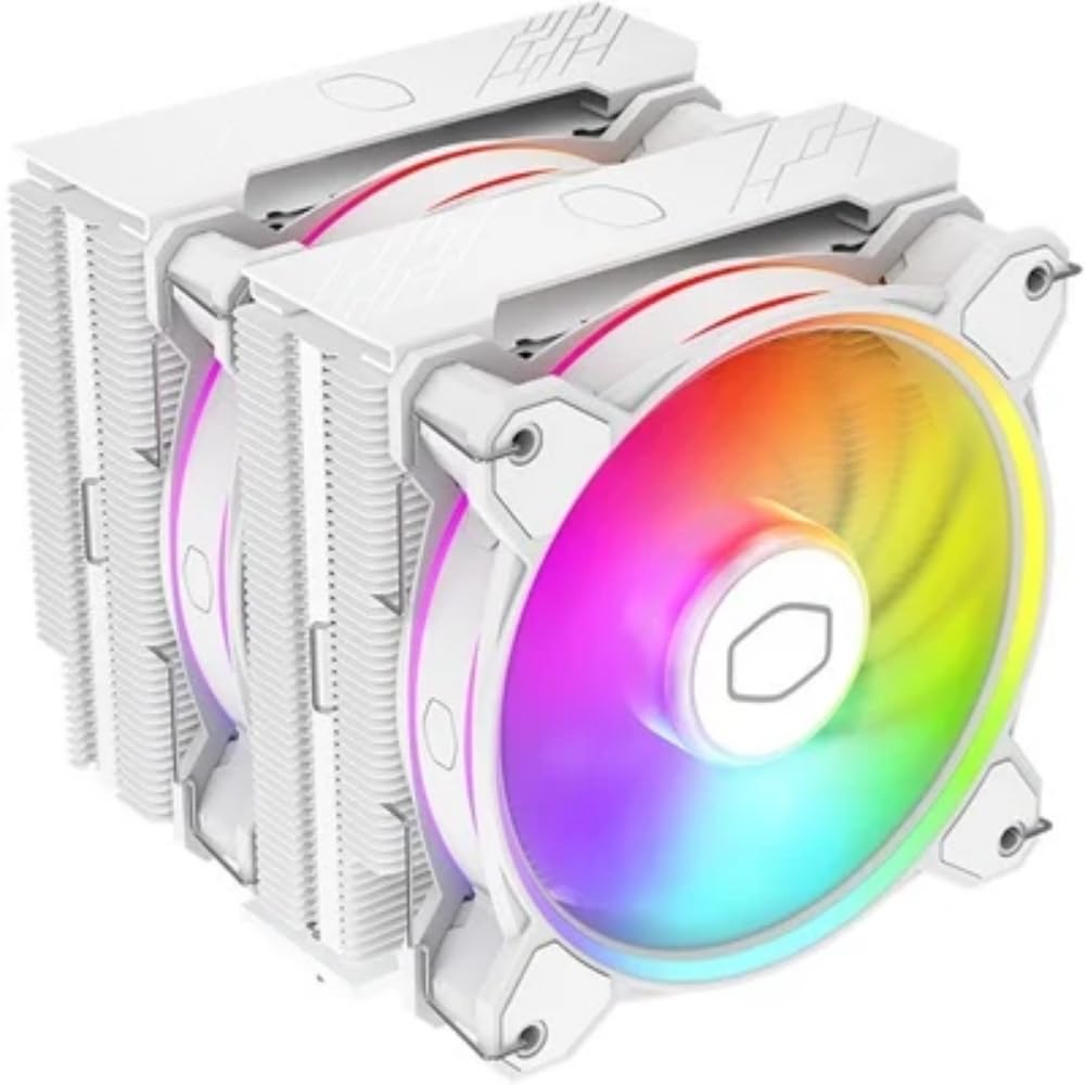Enfriador de aire para CPU Cooler Master Hyper 622 Halo - Acabado en aluminio, 6 tubo
