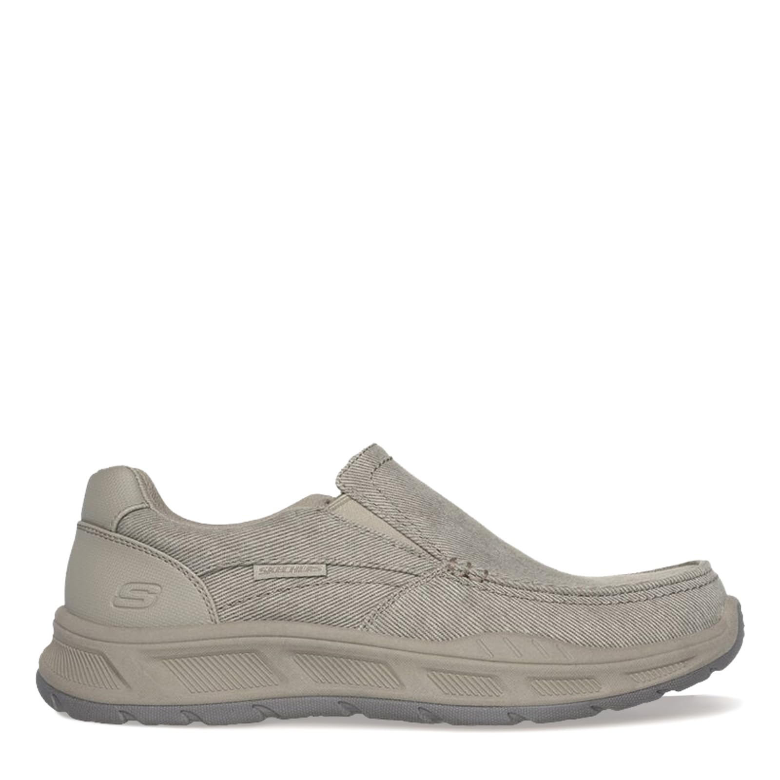 Skechers Hombre, ajuste relajado: Cohagen - Vierra Sneaker - Ancho extra ancho Taupe