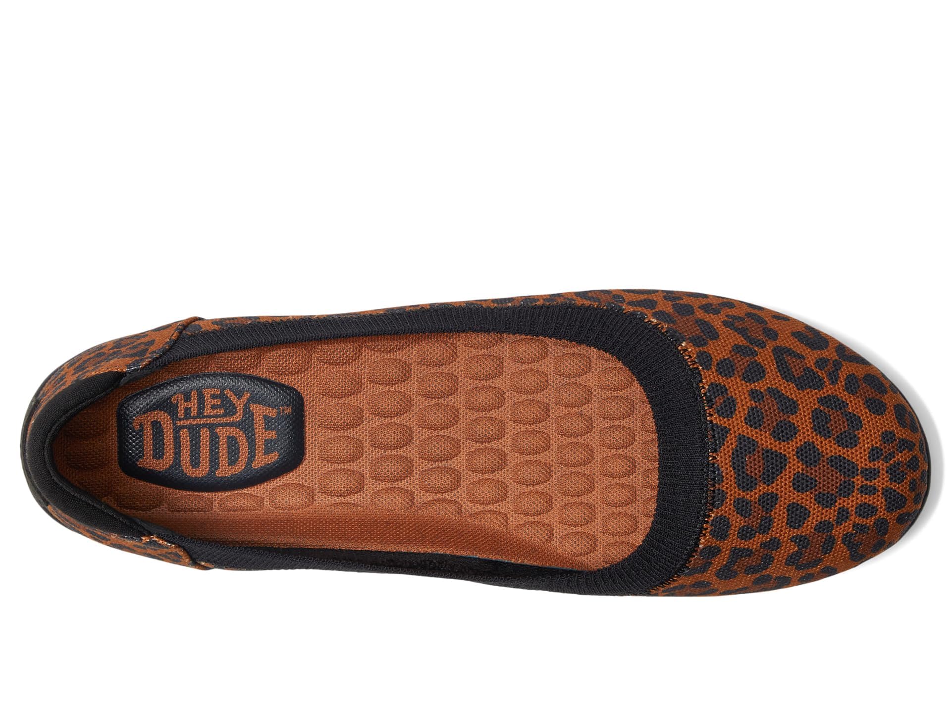HEYDUDE Savannah Slip Seasonal Leopard 8 Mediano para mujer